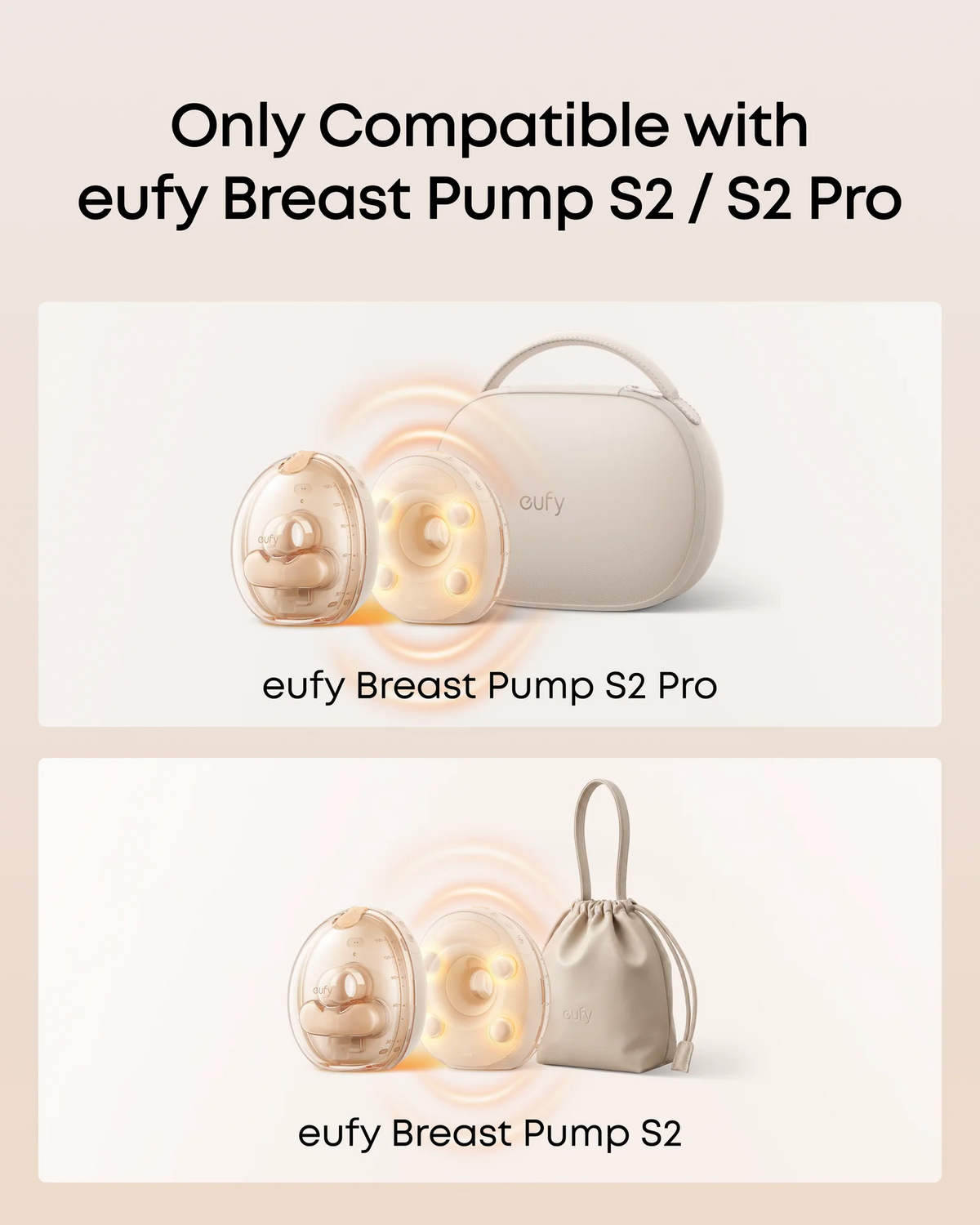 eufy Breast Pump S2 / S2 Pro Double-Sealed Flange (24 mm)