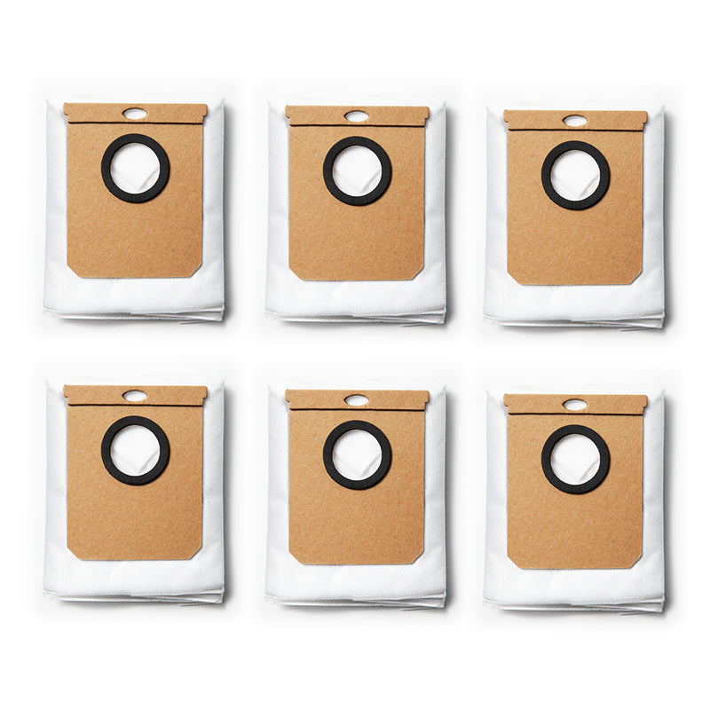 6 Replacement Dustbags, Compatible with L60 with Self-Empty Station